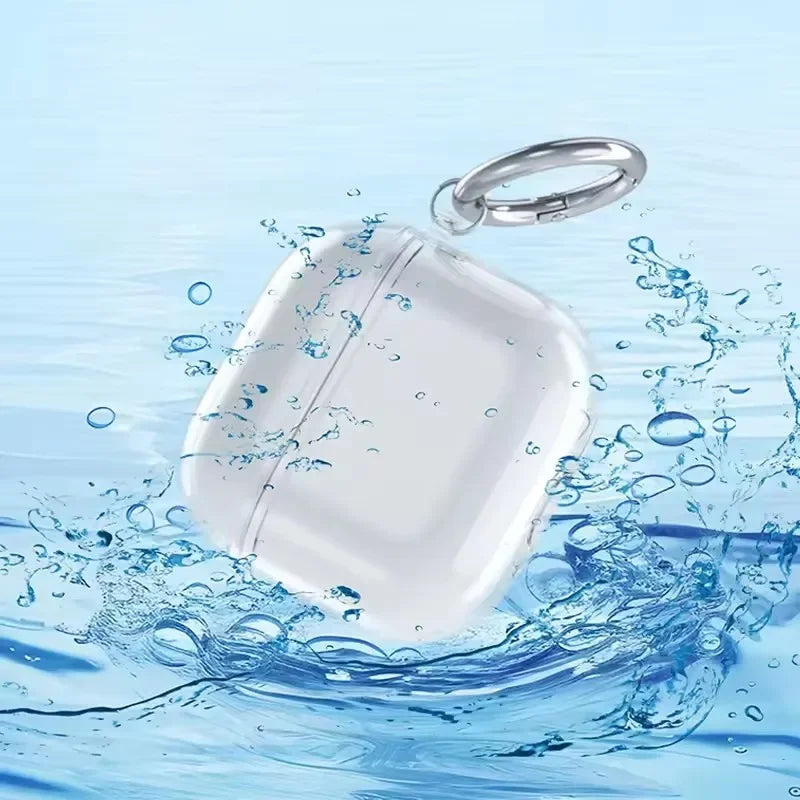 Audífonos Bluetooth Airpods 4.ª Generación 2025, Auriculares Inalámbricos con Cancelación de Ruido ANC, Estuche Transparente de TPU