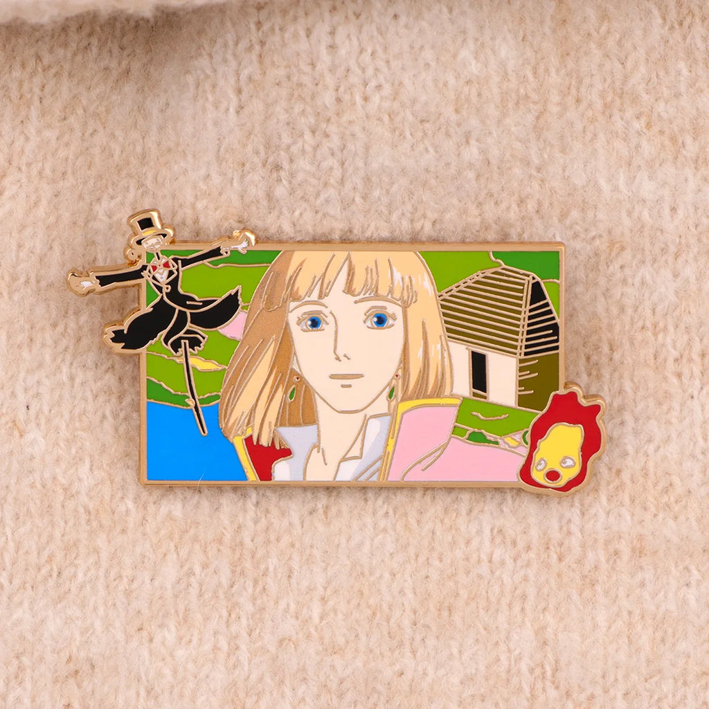 Divertido Pin Esmaltado de Anime, Broche de Gato de Fuego de Dibujos Animados, Pin de Solapa, Insignia para Mochila, Accesorios de Ropa, Joyería, Regalos para Fans