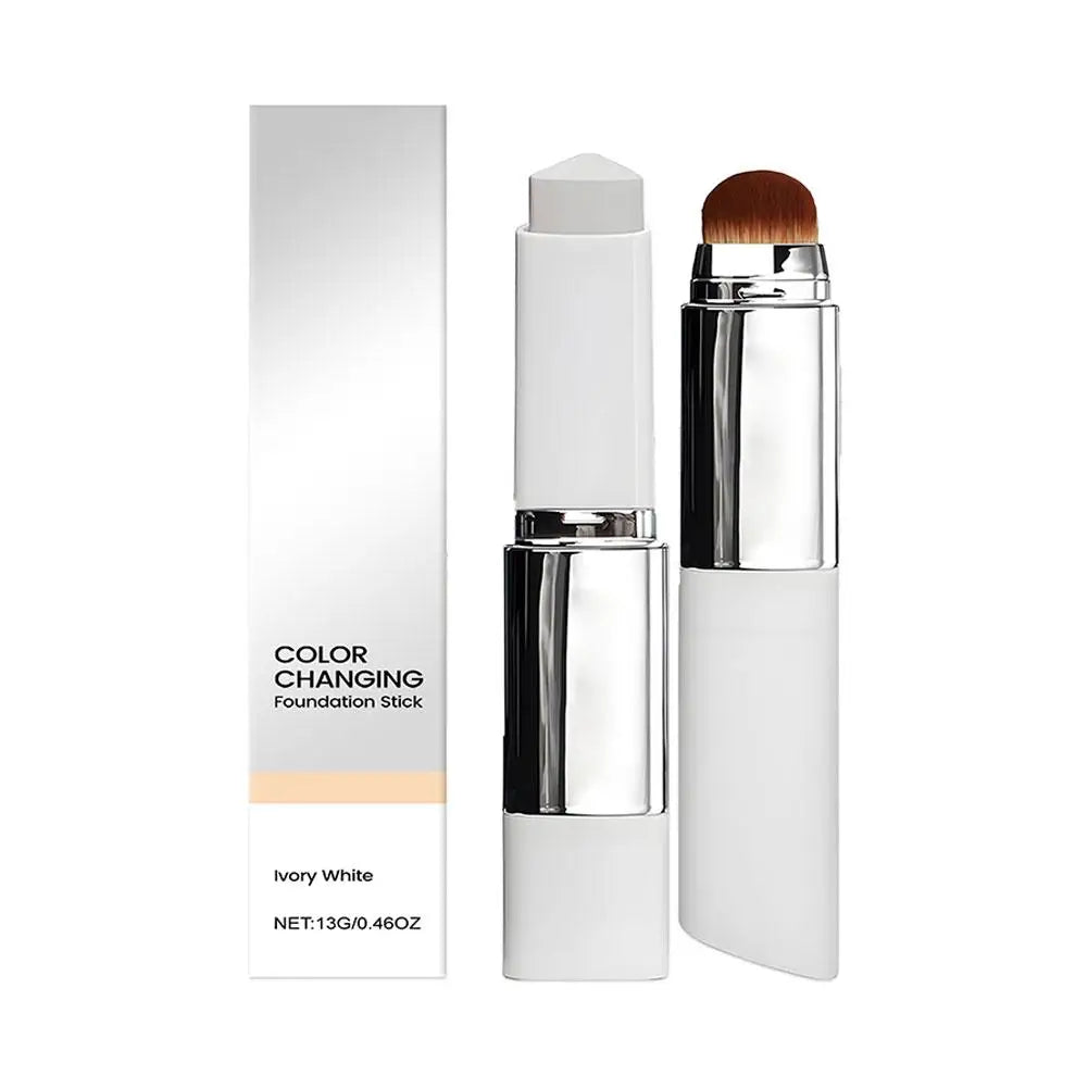 Base en barra 2 en 1 que cambia de Color, base iluminadora hidratante ligera líquida que cambia de Color para todo tipo de piel