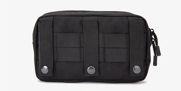 Bolsa Táctica Molle de 1000D con Corte Láser, Compacta, Resistente al Agua, para Mochila, Chaleco, Cinturón de Servicio, Accesorio de Caza