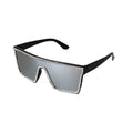 Gafas de sol cuadradas con gradiente blanco clásico para mujer, gafas de visión nocturna Retro a la moda para conductores, gafas para hombre con marco grande para viajes y ciclismo