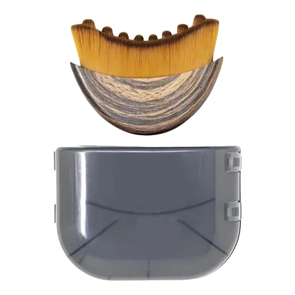 Cepillo facial de contorno linfático, escultura de barbilla y línea de mandíbula, masajeador de drenaje para rostro, diseñado ergonomicamente para adaptarse a la piel con precisión