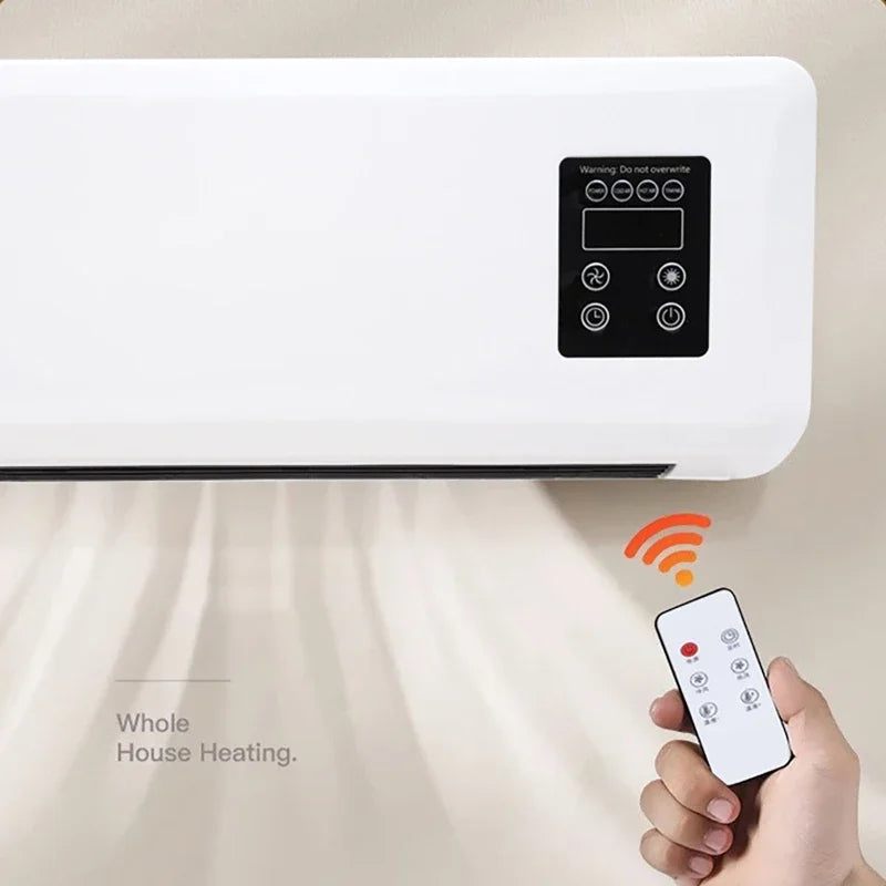 Aire acondicionado portátil sin conductos, ventilador y calentador de aire acondicionado montado en la pared, ventilador de aire acondicionado RV, calentador combinado dividido