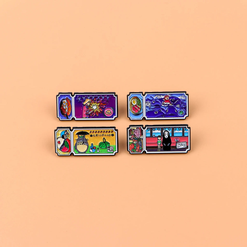 Divertido Pin Esmaltado de Anime, Broche de Gato de Fuego de Dibujos Animados, Pin de Solapa, Insignia para Mochila, Accesorios de Ropa, Joyería, Regalos para Fans