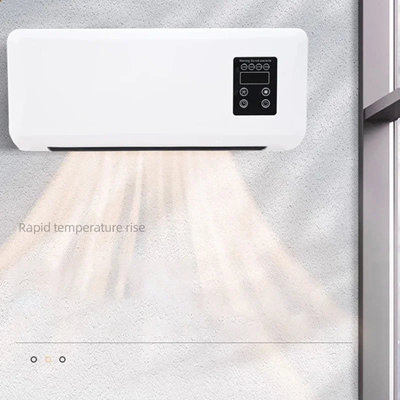 Aire acondicionado portátil sin conductos, ventilador y calentador de aire acondicionado montado en la pared, ventilador de aire acondicionado RV, calentador combinado dividido