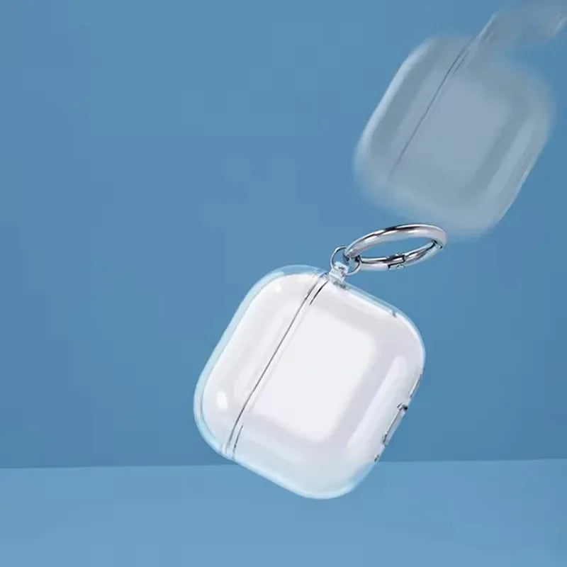 Audífonos Bluetooth Airpods 4.ª Generación 2025, Auriculares Inalámbricos con Cancelación de Ruido ANC, Estuche Transparente de TPU