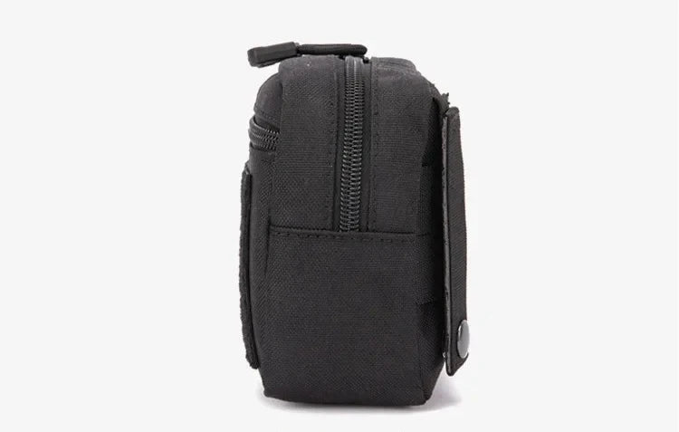Bolsa Táctica Molle de 1000D con Corte Láser, Compacta, Resistente al Agua, para Mochila, Chaleco, Cinturón de Servicio, Accesorio de Caza